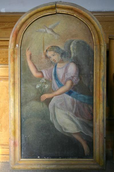 tableau : Ange de l'Annonciation, vue générale - © Ministère de la Culture (France), Conservation des antiquités et des objets d'art du Loir-et-Cher, tous droits réservés 