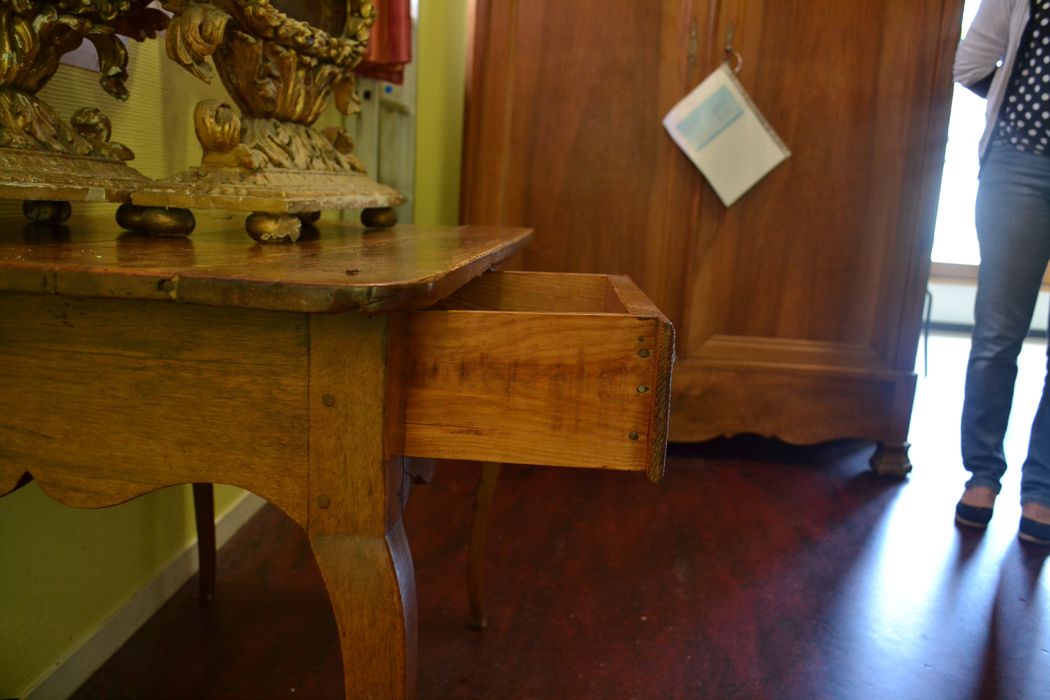 table, détail