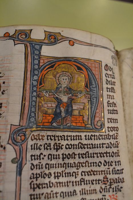 livre liturgique : bréviaire, détail