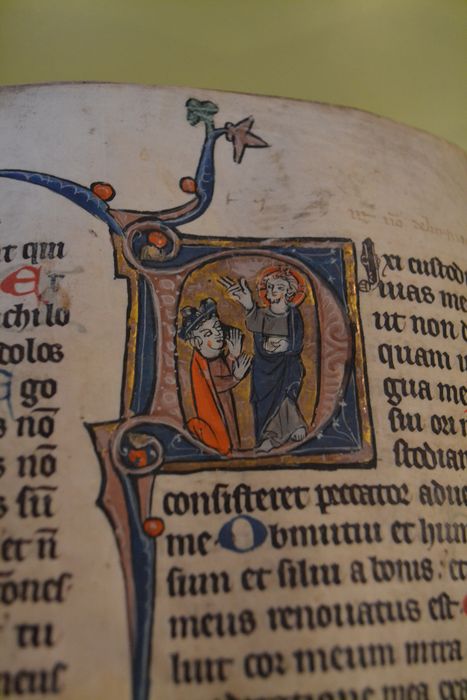 livre liturgique : bréviaire, détail
