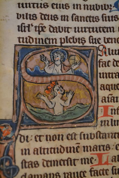 livre liturgique : bréviaire, détail