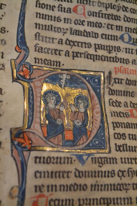 livre liturgique : bréviaire, détail