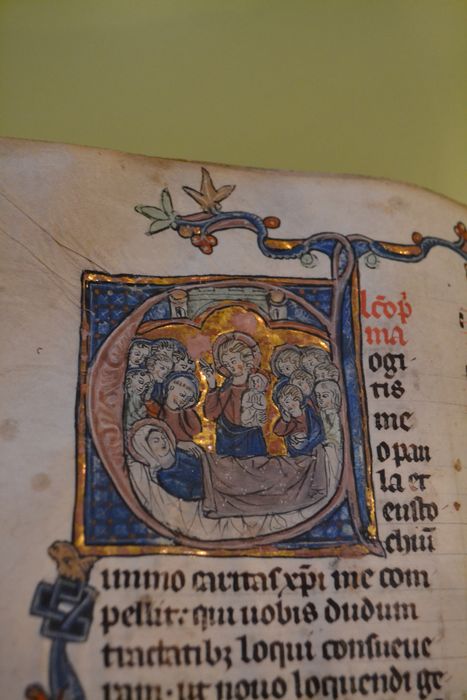 livre liturgique : bréviaire, détail