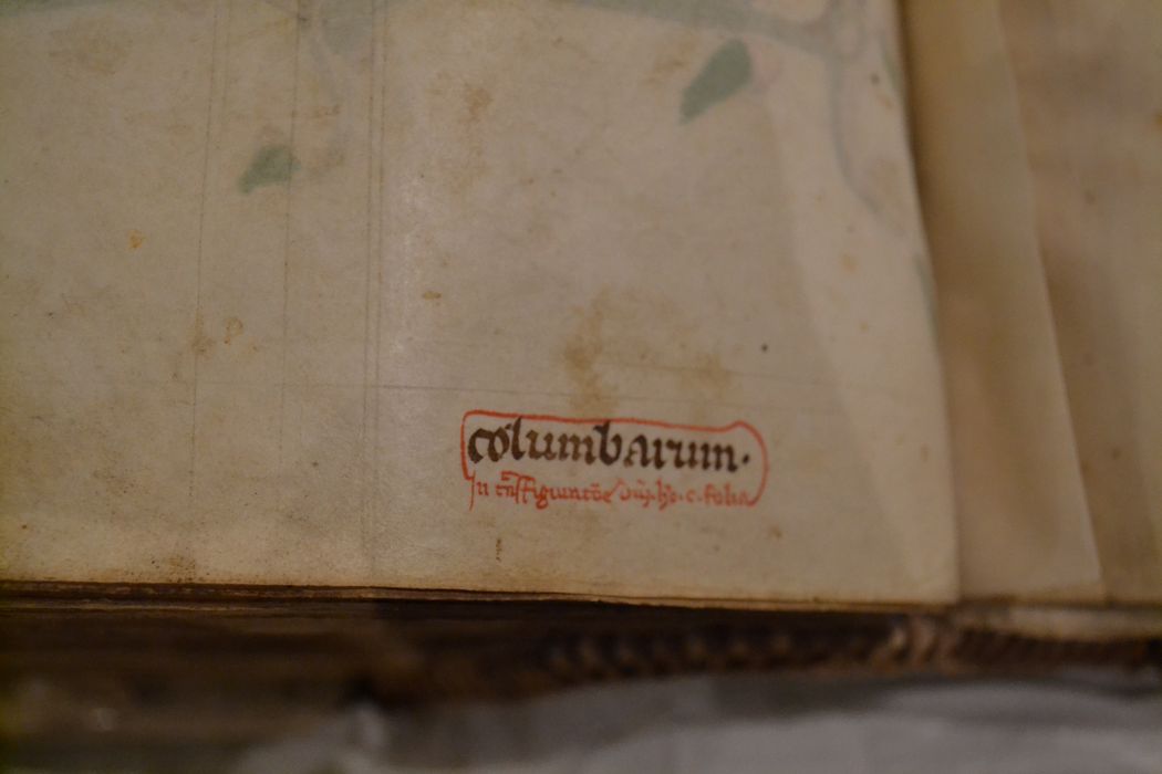 livre liturgique : bréviaire, détail