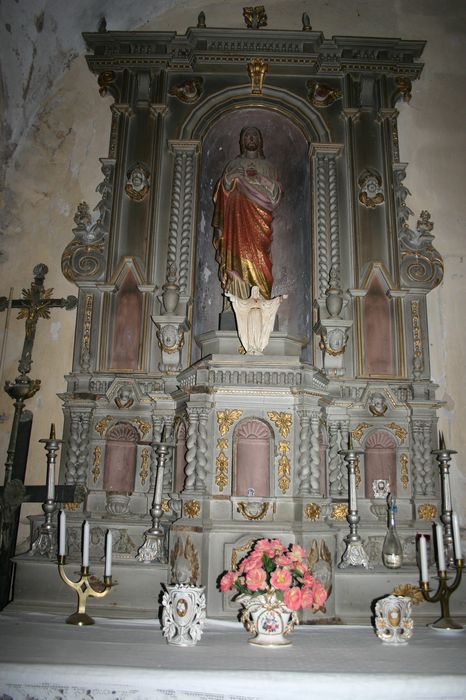 retable latéral et tabernacle