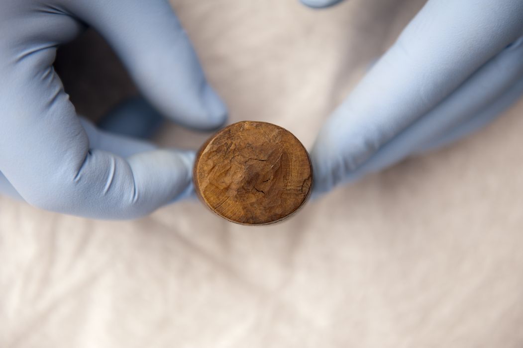 ampoule reliquaire (trésor de Saint-Michel) - © Ministère de la Culture (France), Conservation des antiquités et des objets d’art de Haute-Loire, tous droits réservés