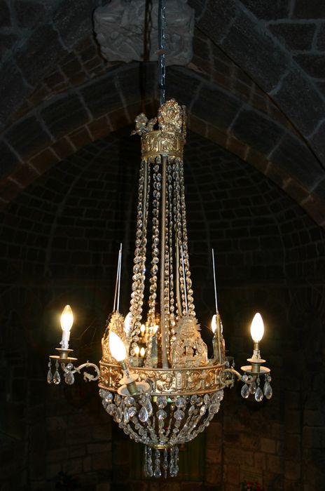 lustre - © Ministère de la Culture (France), Conservation des antiquités et des objets d’art de Haute-Loire, tous droits réservés