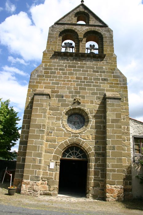 façade occidentale, vue générale