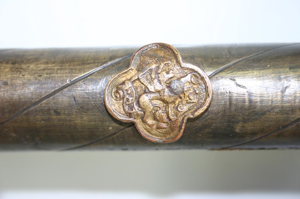 croix de procession, détail