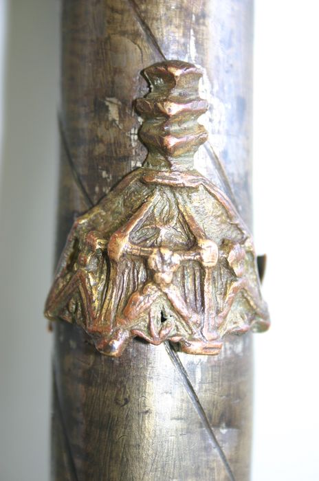 croix de procession, détail