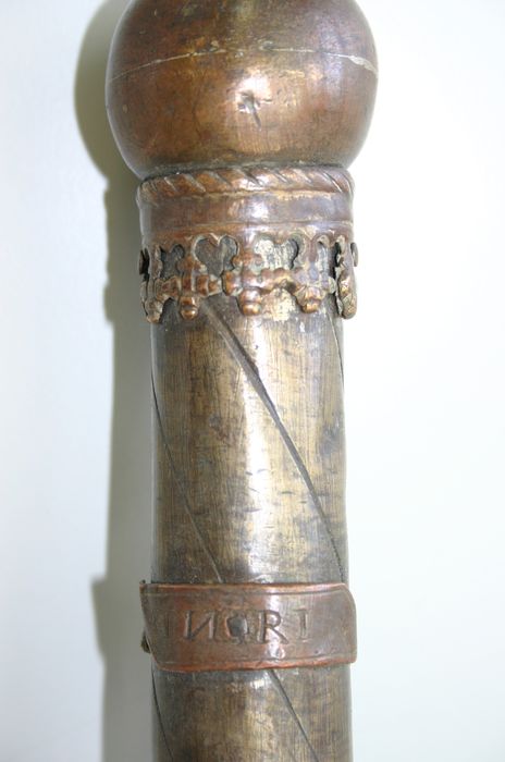 croix de procession, détail