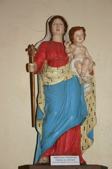 statue : Vierge à l'Enfant