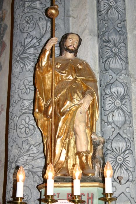 statue : Saint Roch 