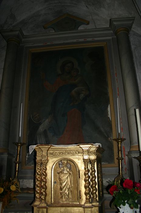 Autel (maître-autel) et tabernacle