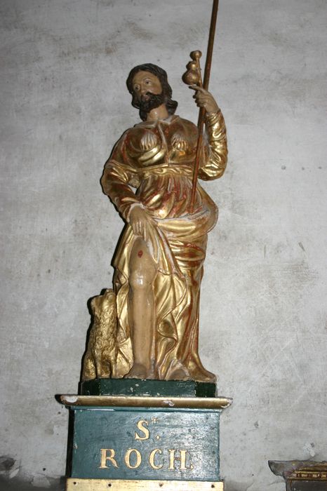 statue : Saint Roch 