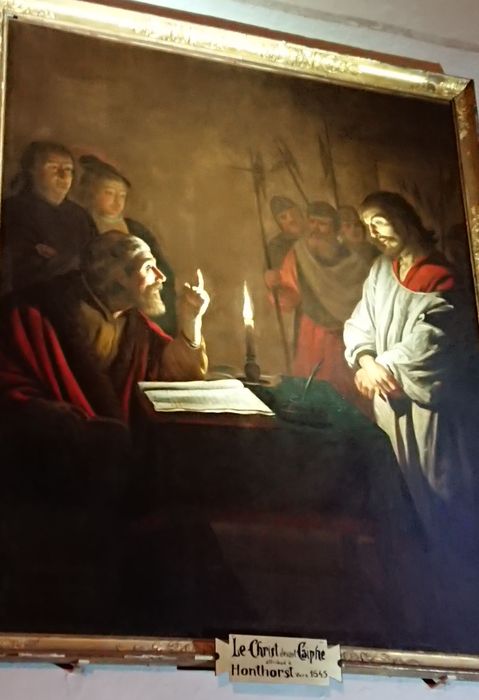 tableau : Christ devant Caïphe (le)