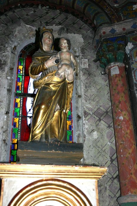 statue (demi-nature) : Vierge à l'Enfant (la), dite Vierge au raisin