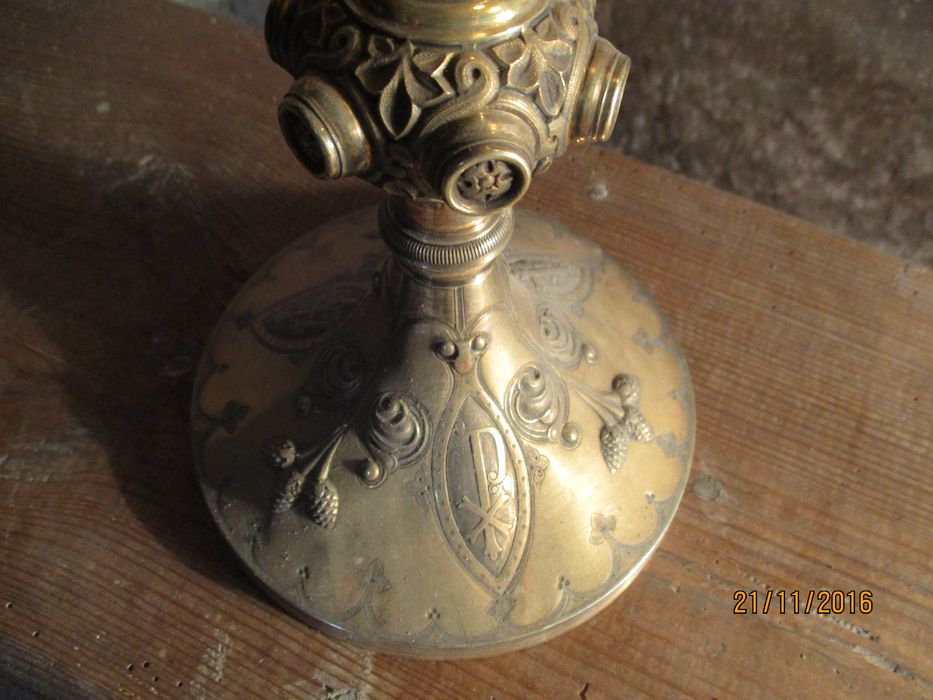 ciboire, vue partielle - © Ministère de la Culture (France), Conservation des antiquités et des objets d’art de Haute-Loire, tous droits réservés