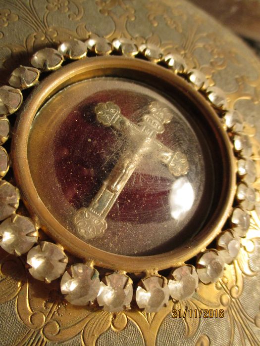 reliquaire, détail - © Ministère de la Culture (France), Conservation des antiquités et des objets d’art de Haute-Loire, tous droits réservés