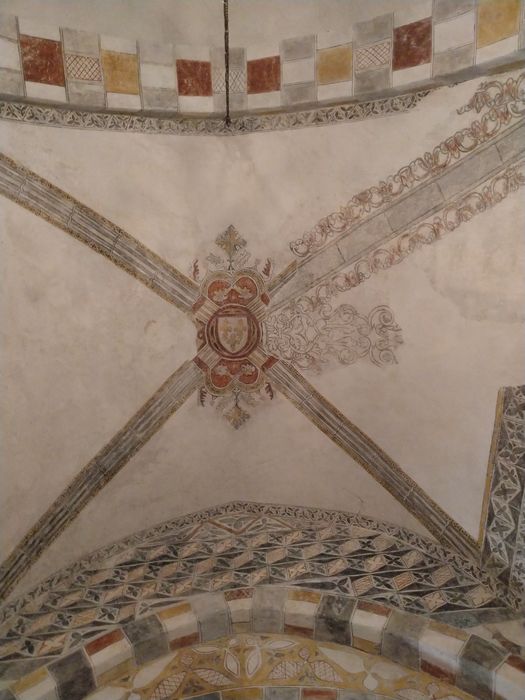 Eglise Saint-Sébastien : Peintures monumentales, vue partielle