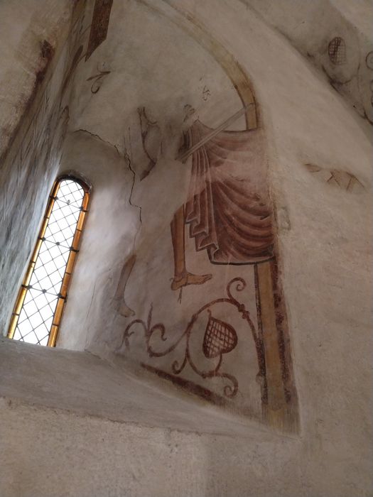 Eglise Saint-Barthélémy : Peintures monumentales, vue partielle