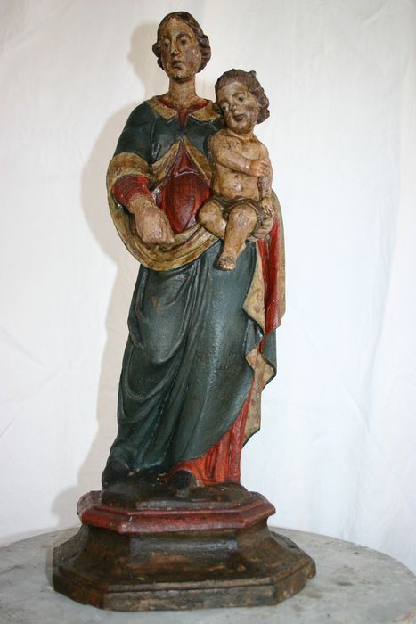 statue : Vierge à l'Enfant dite Notre-Dame de Chassignolles