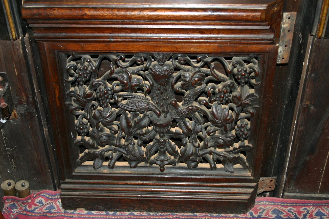 clôture d'autel (table de communion), détail