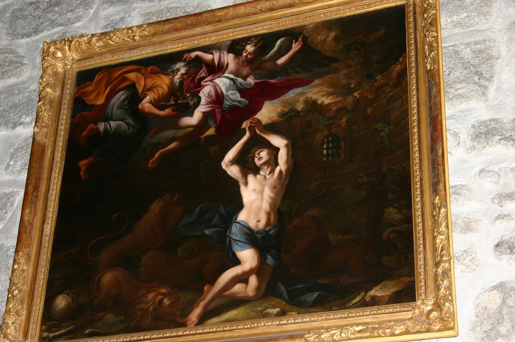 tableau : Daniel dans la fosse aux lions