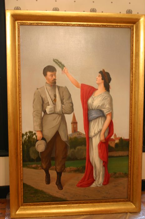 tableau commémoratif des morts de la guerre de 1914-1916