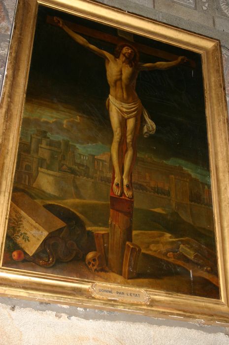 Tableau : Christ en croix