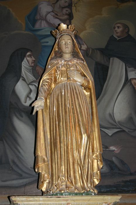 statue : Vierge de la Passion