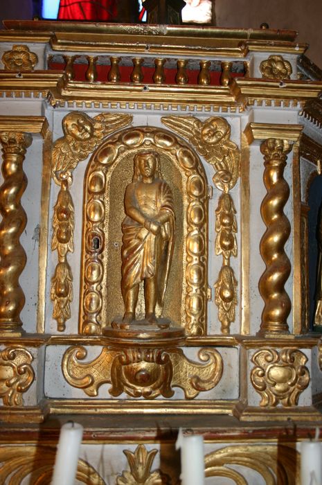 autel (maître-autel), détail du tabernacle