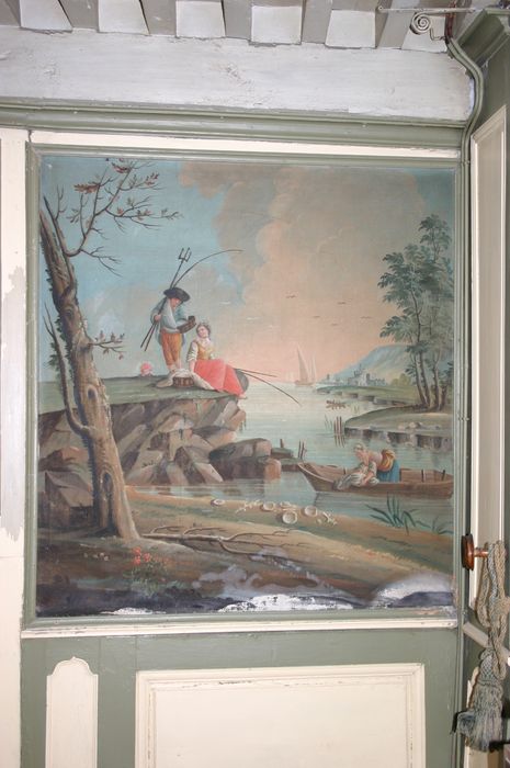 toile peinte (décor mural)
