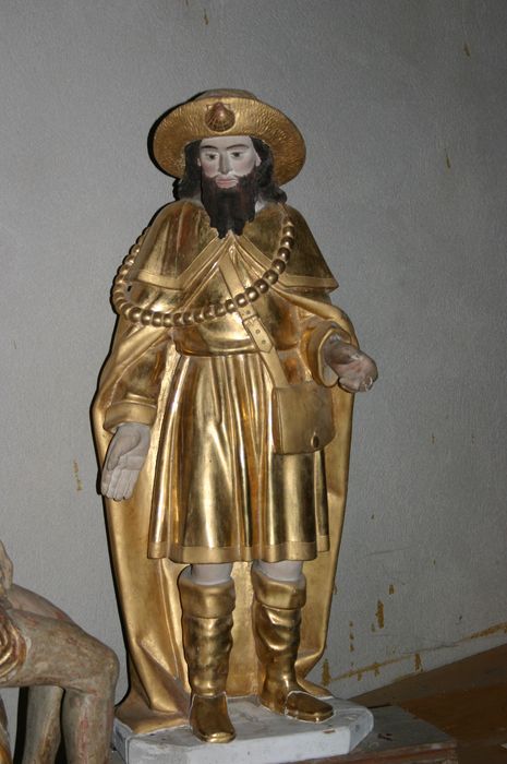 statuette : saint Jacques.