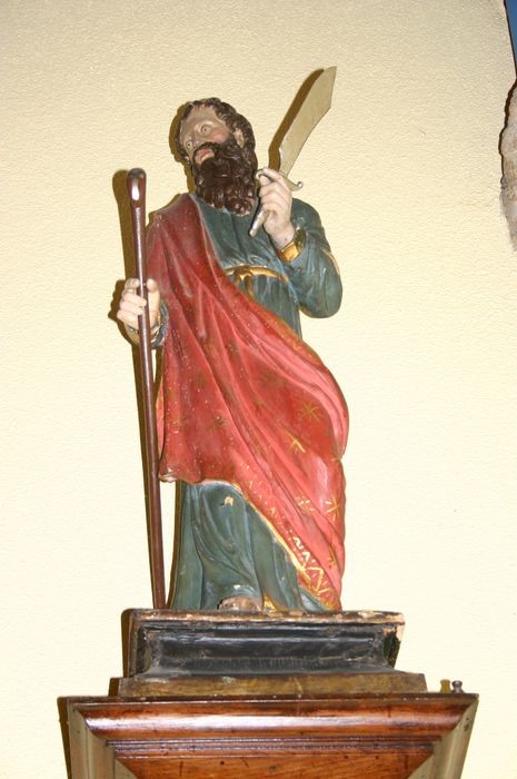 Statue : Saint Barthélémy