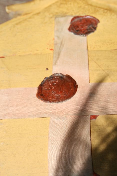 reliquaire, revers, détail - © Ministère de la Culture (France), Conservation des antiquités et des objets d’art de Haute-Loire, tous droits réservés