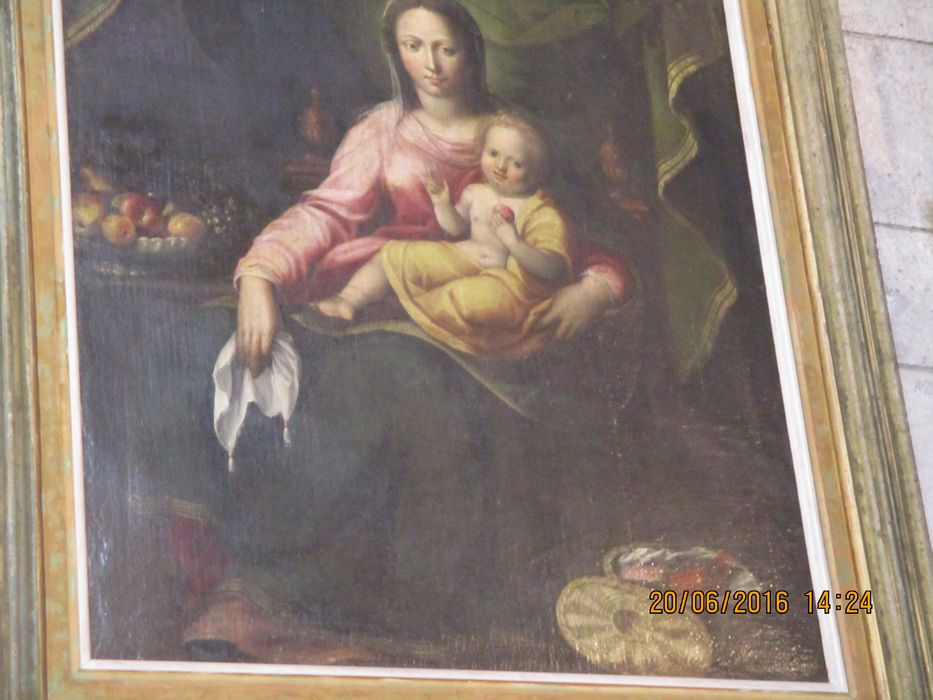 Tableau : Vierge à l'Enfant