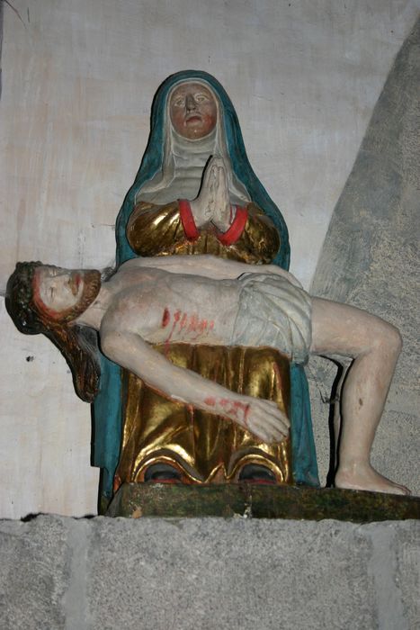 Groupe sculpté : Vierge de Pitié