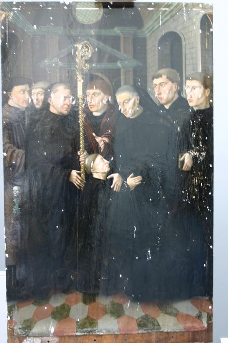 tableau : élection de saint Chaffre par son oncle saint Eudon (l')