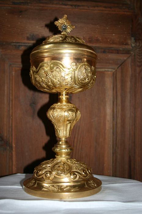 ciboire - © Ministère de la Culture (France), Conservation des antiquités et des objets d’art de Haute-Loire, tous droits réservés