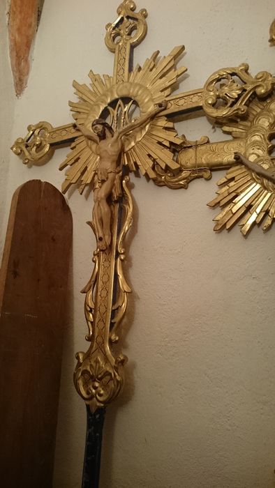 croix de procession. - © Ministère de la Culture (France), Conservation des antiquités et des objets d’art de Haute-Loire, tous droits réservés