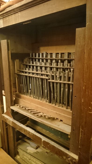 orgue à cylindres, vue partielle