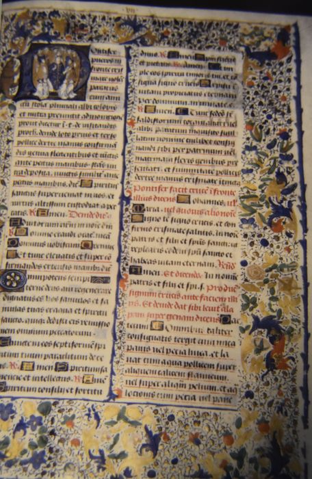 manuscrit, dit pontifical de Mende, détail