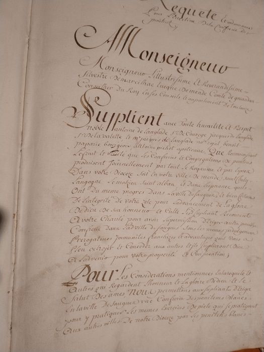 manuscrit, registre : Réglementation et délibérations de 1662 à 1951