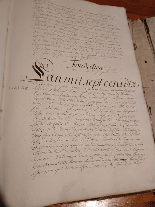 manuscrit, registre : Réglementation et délibérations de 1662 à 1951