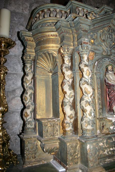 Tabernacle de l'autel du Saint-Sacrement, détail