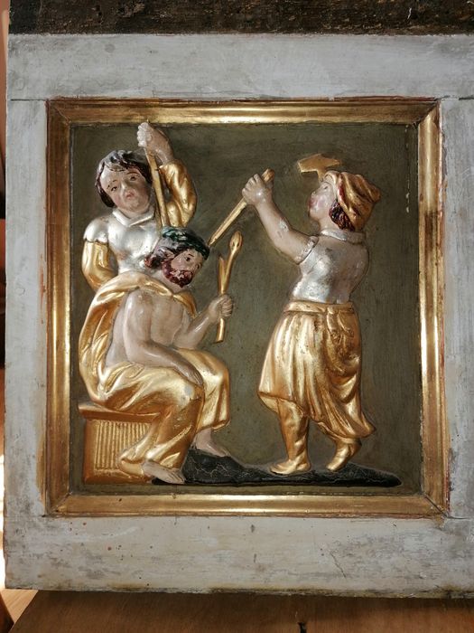 Bas-relief : Couronnement d'épines