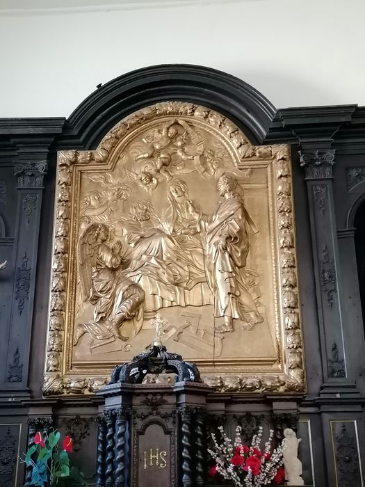 bas-relief : la Mort de saint Joseph