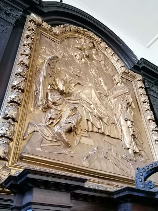 bas-relief : la Mort de saint Joseph