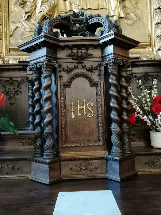 tabernacle du retable de la Mort de saint Joseph